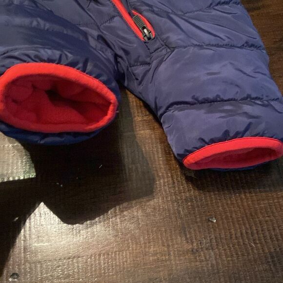 Nike Infant Snowsuit - Blue and Red 6 month - Picture 5 of 7